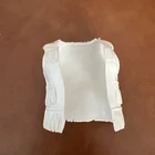 Vintage Marx Best Of The west Jane West Vest White Original