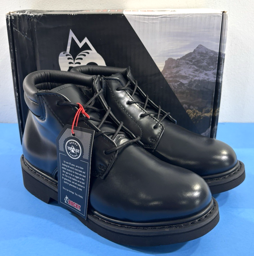NIB 6 M ROCKY 501-8 MENS POLISHABLE DRESS LEATHER CHUKKA  display picture 1
