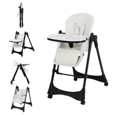 Baby High Chair | 6-in-1 Rocking Toddler Chair & Travel High Chair for Toddlers