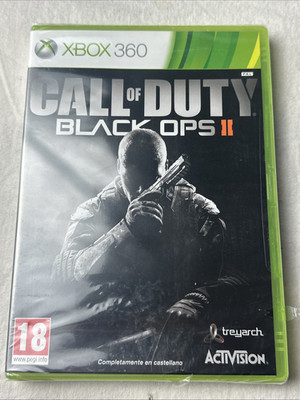 Sealed NEW Call Of Duty Black Ops II 2 XBOX 360 European Version PAL Spain WoW!!