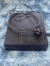 Used Sony PlayStation 4 500GB Console Black Still Working No Controller