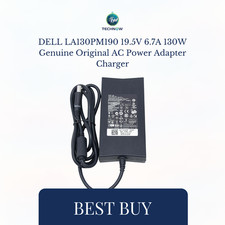 DELL LA130PM190 19.5V 6.7A 130W Genuine Original AC Power Adapter Charger