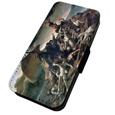 Bedruckte Klapp Handyhülle iPhone, Samsung & Huawei Floß von Medusa JL Gericault