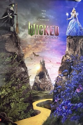 Wicked For Good - Wicked movie poster 22x34 New 2025