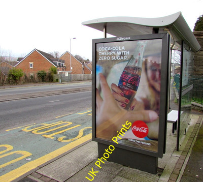Foto 6x4 Zero Sugar Coca-Cola Cherry Werbung, Malpas, Newport Newport\/Ca c2016