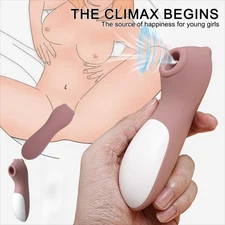 Sucking Vibrator Dildo Clit Sucker Women G-spot Massager Sex Toys for Adults USA