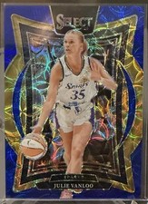 2025 Panini Select Julie Vanloo Blue Scope Concourse #148/199 Sparks