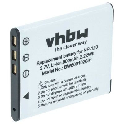 Akku für Casio NP-120 550mAh 3,6V