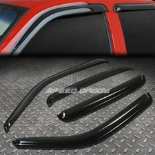 FOR 00-06 TAHOE/YUKON 4DR SMOKE TINT WINDOW VISOR/WIND DEFLECTOR VENT RAIN GUARD