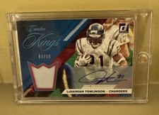2019 Panini Donruss Canton Kings Autographs /10 LaDainian Tomlinson HOF Chargers