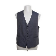 Wilvorst, Anzugweste, Größe: 52, Blau, Polyester/Wolle/Viskose, Herren #B6t