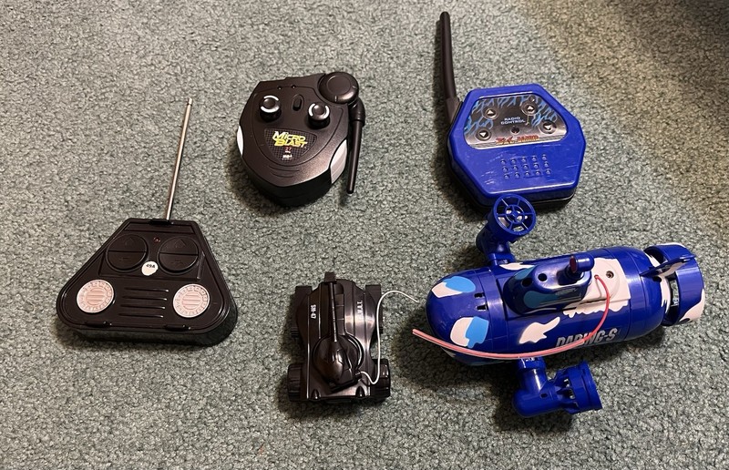 UNTESTED Random Toys And Remote Controls