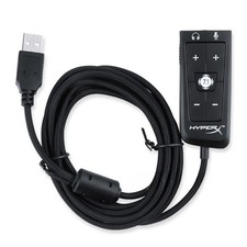 TO USB Sound Card 7.1 Surround Sound Cloud Virtual For HyperX Cloud II DSP 3.5mm
