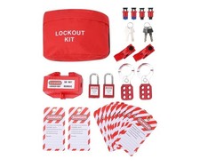 BNWT UNBRANDED Red Electrical Circuit Breaker Lockout Kit CG H17