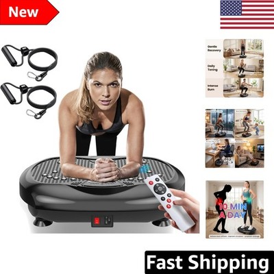 Powerful Vibration Plate for Lymphatic Drainage - Remote Control & 990 Levels
