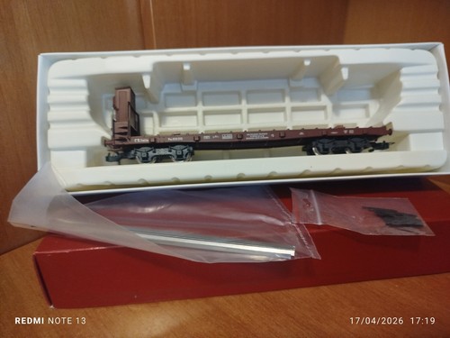 Carro pianale tipo Poz 698.010 FS RIVAROSSI per trasporto rotaie Art.2108 | Zustand: Nuovo