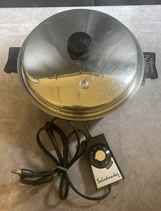 Couvercle De Poêle électrique Vintage Saladmaster 11 Pouces (INOX, Sans Poêle)