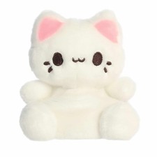 Aurora - Tasty Peach - Palm Pals - 5" Custard Meowchi Enchanting Stuffed Animal