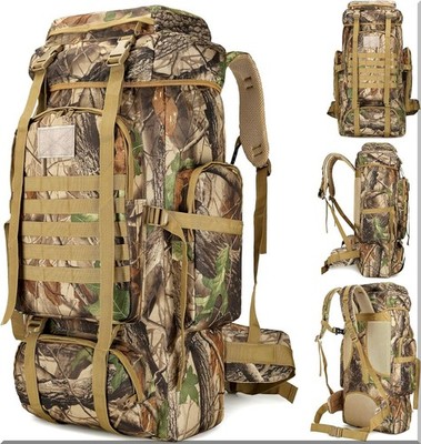 65L to 70L  Large Tactical Miliatry Backpack Hiking Camping Daypack Bug Out Bag