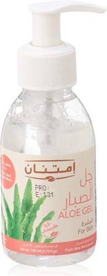 Aloe vera gel For Skin 100% Natural From Imtenan Soothing skin 140 ML