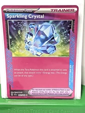 Sparkling Crystal 142/142 Sv07: Stellar Crown Holo Ace SPEC Rare Pokemon NM
