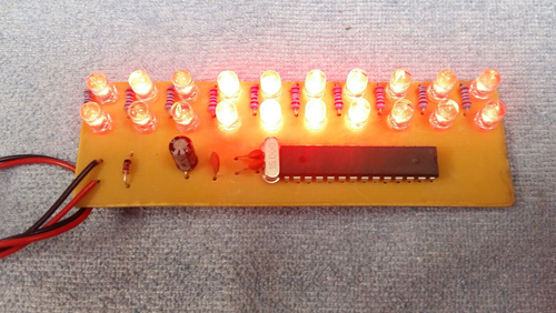 Superbright RED LED Chaser Sequencer Light Show Knight Rider Strobe ...