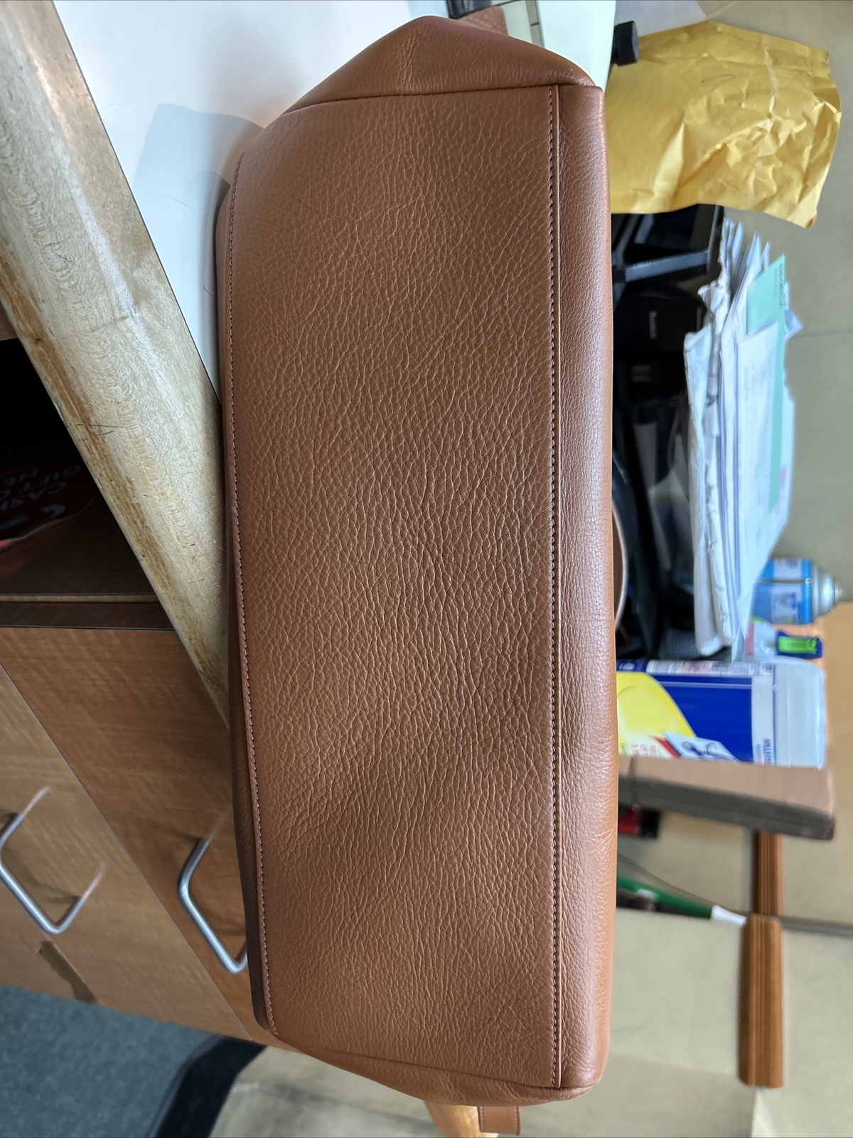 Givenchy Pandora Large Brown Leather Shoulder Bag - image 7