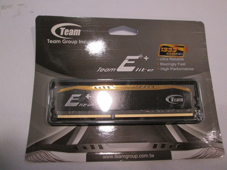 TEAM GROUP INC 4GB DDR3 1600 TPD34G1600HC11BK ddr3  NEW IN PKG - Image 3 of 3