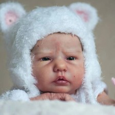 19'' Reborn Baby Unpainted Doll Kit Unfinished Newborn DIY Handmade Baby Toy New