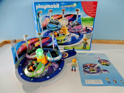 playmobil spinning spaceship ride