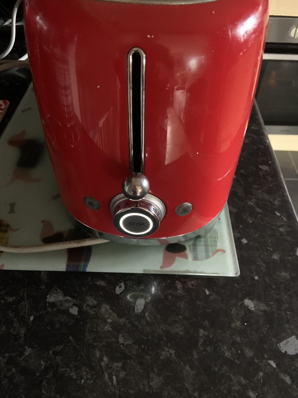 smeg toaster 4 slice Red eBay