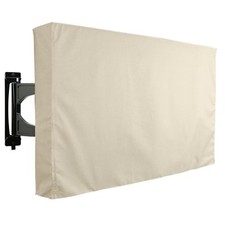 Outdoor TV Cover Universal Weatherproof Protector for 40'' 42'' TV - Beige