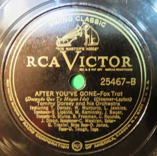 Benny Goodman / Tommy Dorsey - Bugle Call Rag, 1941, 25467, 78 RPM , EX, 2001, - Picture 4 of 4
