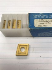 5 Pcs. CNMG643E TRW027 TIN Coated Inserts. Made In USA. (loc F17)