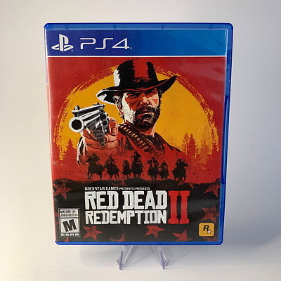 Red Dead Redemption 2 Standard Edition (Sony PlayStation 4, 2018) Complete W/Map