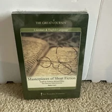 Great Courses: Masterpieces of Short Fiction (4 DVDs + Guidebook) NEW SEALED