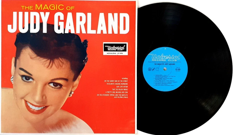 Judy Garland-The Magic Of Judy Garland LP 1961 Universal Record Club – UP-496 - Image 2 of 3