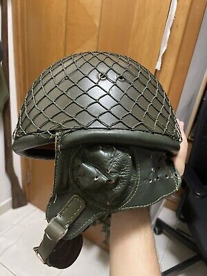 Original NVA East German Fallschirmjäger Paratrooper Helmet Original NVA East German Fallschirmjäger Paratrooper Helmet