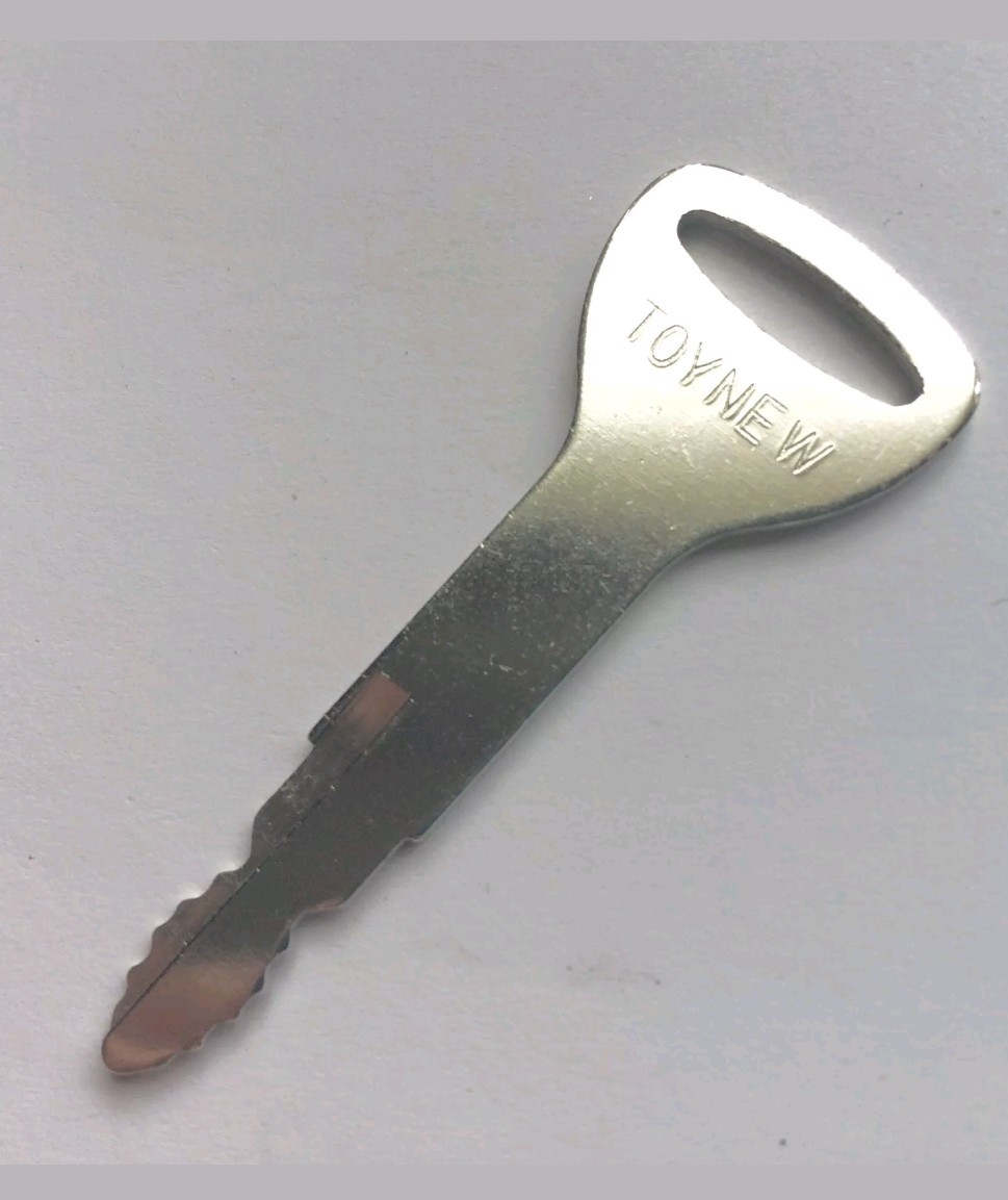 1) Toyota Forklift Keys, Equipment Ignition Keys New Style