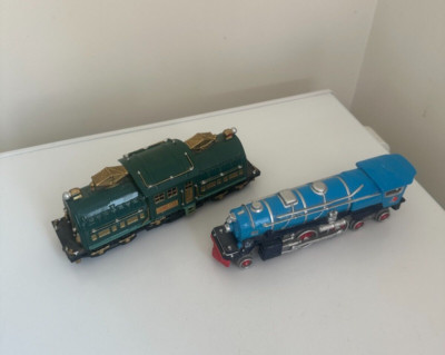 Lot 2 Trains 1992 Avon Great Northern American 381E Santa Fe Blue Comet Lionel 