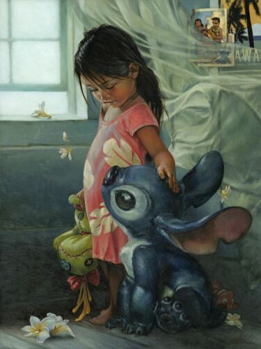 Heather Edwards - Ohana Means Family Premiere Edition Disney Fine Art - Picture 1 of 1