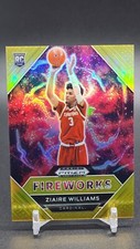 2021 Prizm Draft Ziaire Williams GOLD PRIZM #/10 Fireworks RC FREE SHIPPING