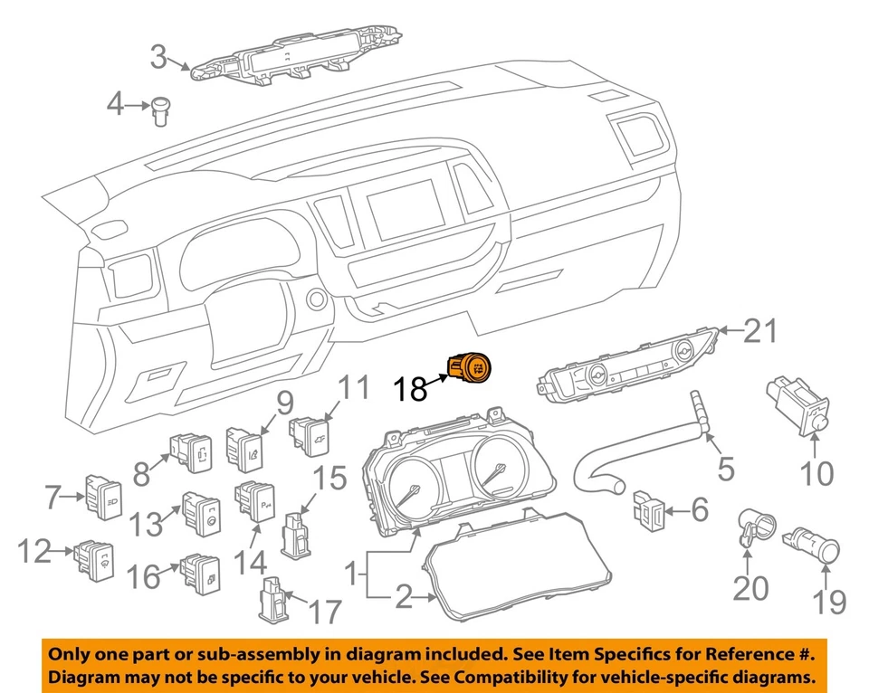 Interruptor de encendido usado se adapta a: Toyota C-hr 2019 encendido sin llave llave llave llave llave grado A Foto 3 de 4