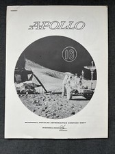 Apollo 16 McDonnell Douglas Booklet NASA Space Program 1972