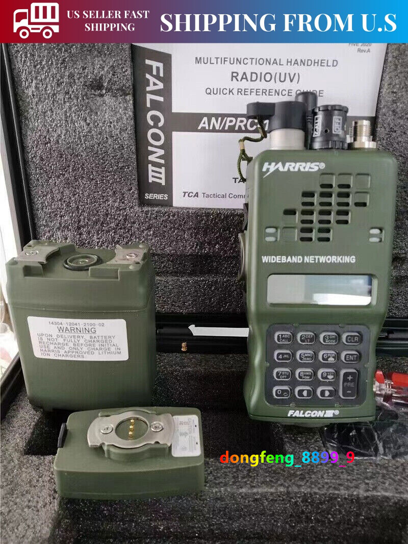 TCA PRC-152 Military Shell Multiband Radio Rugged Aluminum Body