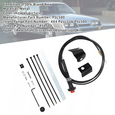 Axle Shaft Disconnect Conversion Kit PSL500 For S10 S15 Blazer 4WD