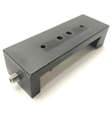 Lee Laser Inc LASER Optical Rail Carrier 6 x 2" Platform 4 11/16" Wide Rail Alum