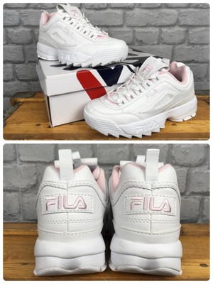 fila white chunky trainers