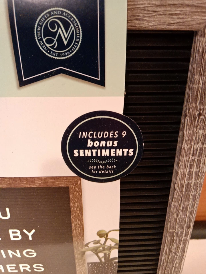 Wood Letter Board Set 12"x12" Letters/Numbers/ Icons - Image 3 of 4