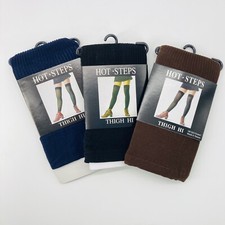 Hot Steps Thigh High Stocking Tights One Size Fits Most 4  10-5  8 95-160lbs New